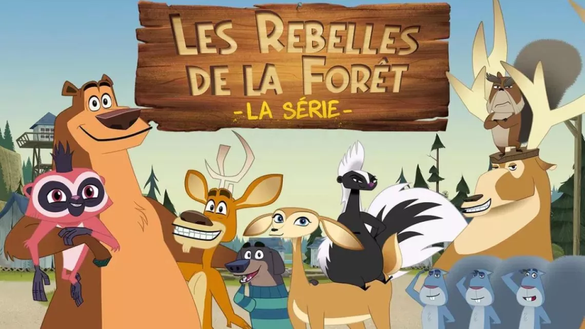Les rebelles de la forêt c'est une sitcom remplie d'histoires absurdes et hilarantes à propos du défi qu'est l'apprentissage du vivre ensemble quelles que soient son espèce ou ses attentes.