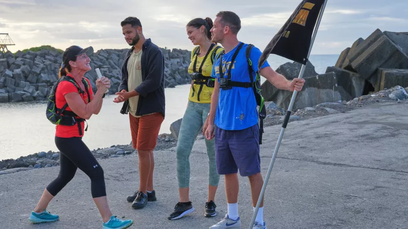 MASCARENA, L’ILE INTENSE Le 1er jeu d’aventure 100% réunionnais 3 candidats, 1 gagnant 1 objectif, venir en aide à des associations caritatives  1 décor naturel, l’Ile Intense  Chaque émission se déroulera dans une commune différente de l’île, emmenée par le Game Master, Tony Boyer