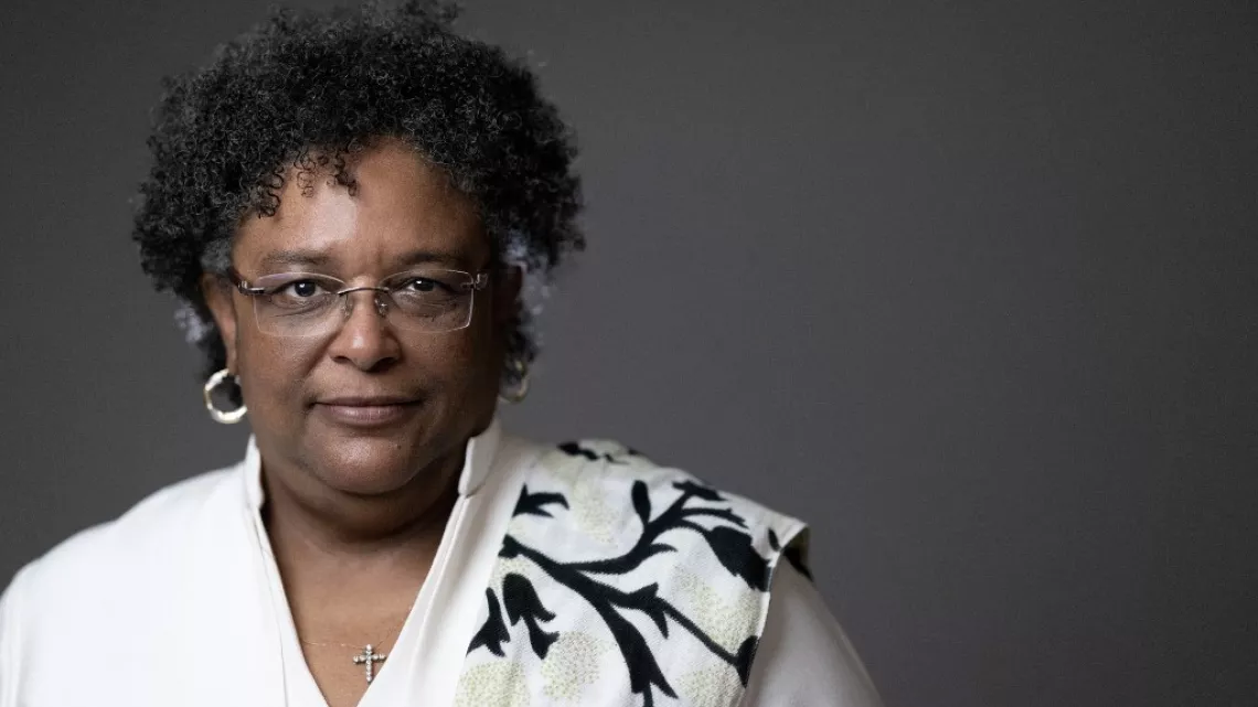 Caraïbes, le mensuel : Mia Mottley