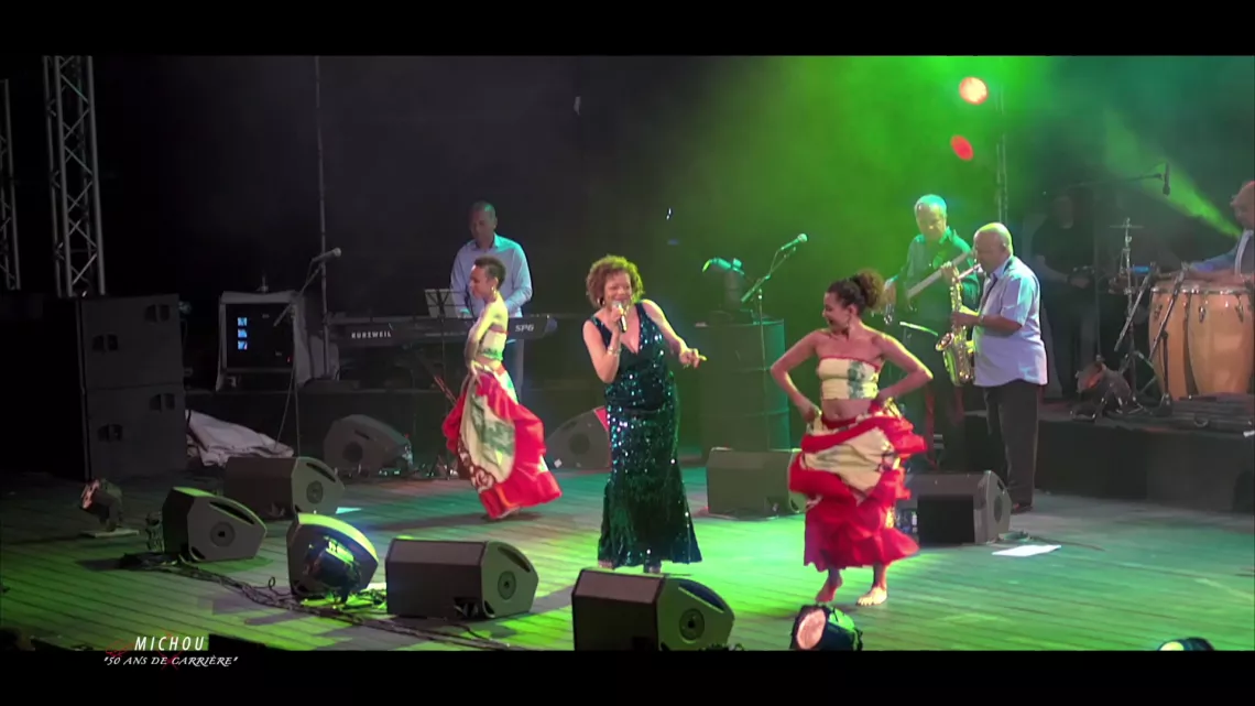 Michou, la fille du compositeur et guitariste réunionnais Narmine Ducap, a enregistré ses premiers disques de ségas en 1971, elle a tout juste 11 ans. À l'âge de douze ans, elle connaît son premier tube avec " Crazé salle verte " et elle est  surnommée " la petite fiancée des Réunionnais ".