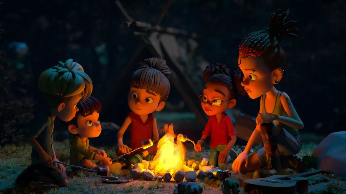 Le quotidien d'une bande de gamins sur un terrain de jeux inépuisable