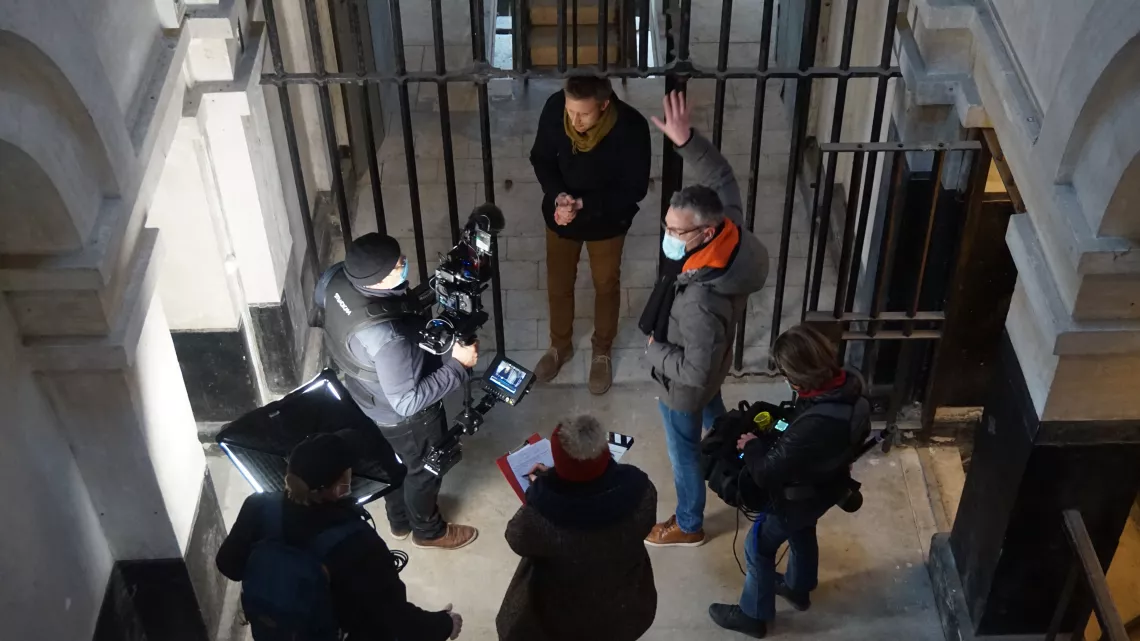 Tournage Enquêtes de région à Pont-L'Evêque