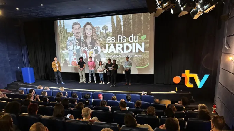Avant-première de l'émission "Les As du Jardin" à Paris