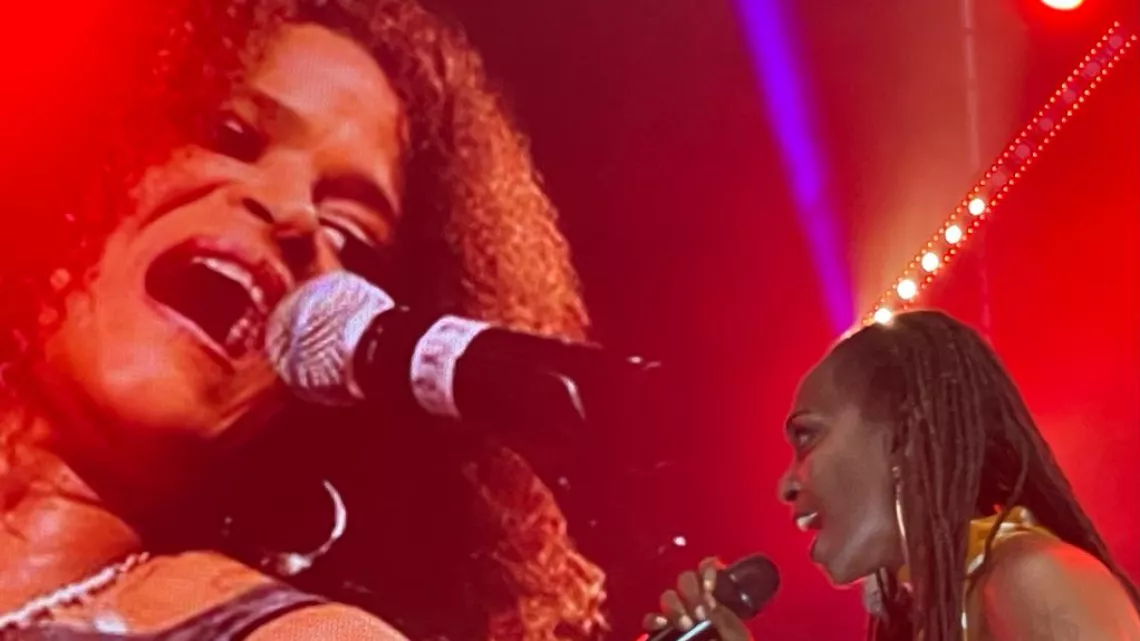 Concert Eia Kassav' : Jocelyne Béroard et Suzy Trébeau