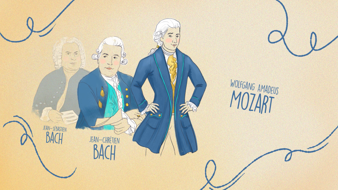 Capture d'écran de l'épisode 2 de La musique classique, c'est magique ! avec Mozart