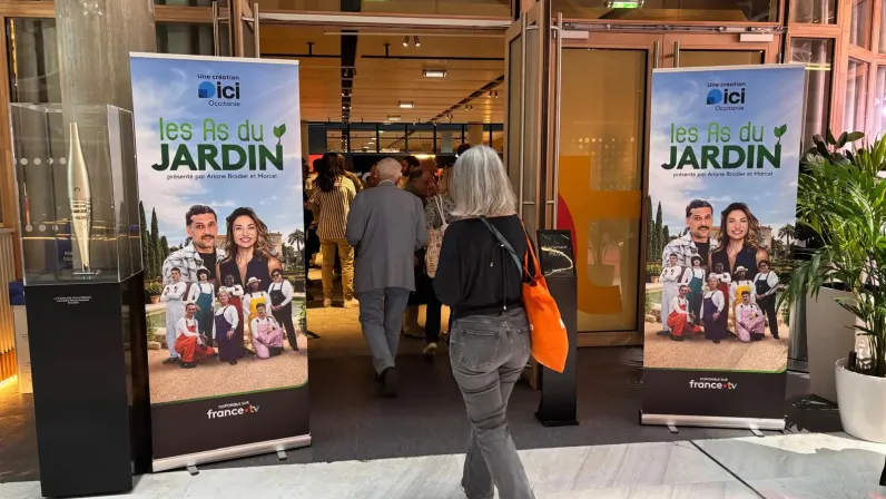 Avant-première de l'émission "Les As du Jardin" à Paris