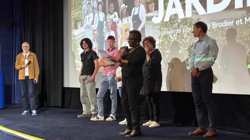 Avant-première de l'émission "Les As du Jardin" à Paris