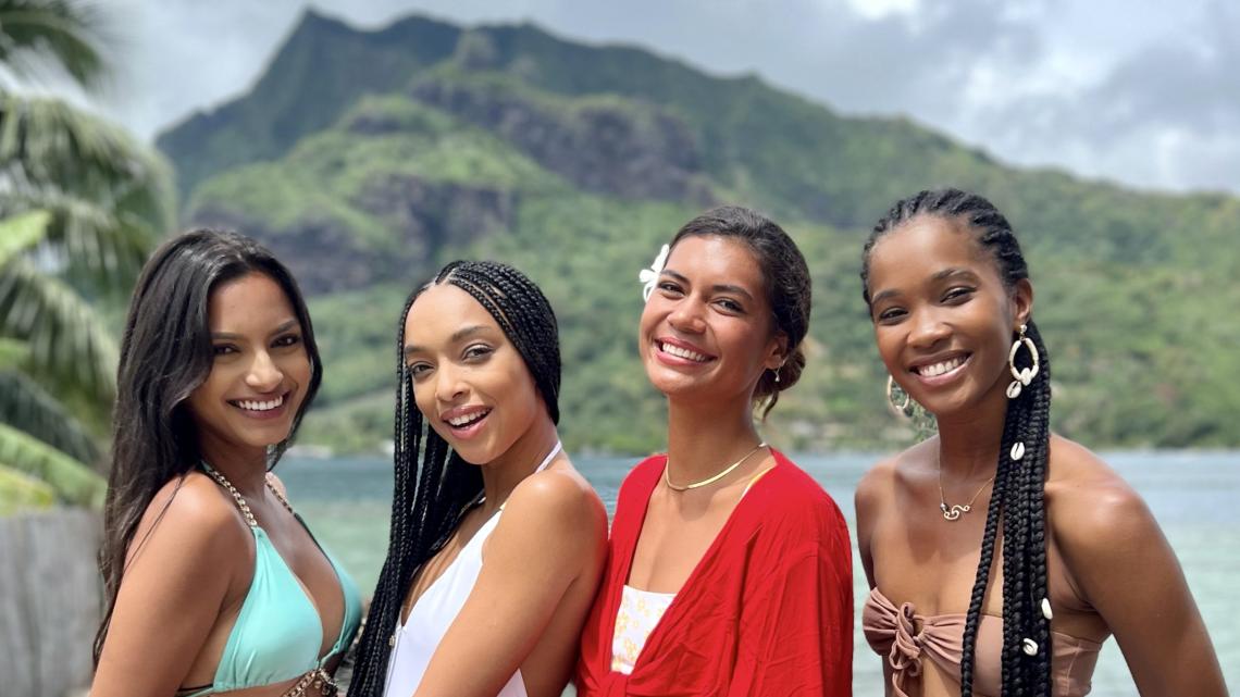 Les miss n'ont peur de rien en Polynésie 