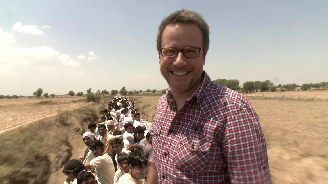 Philippe Gougler en Inde