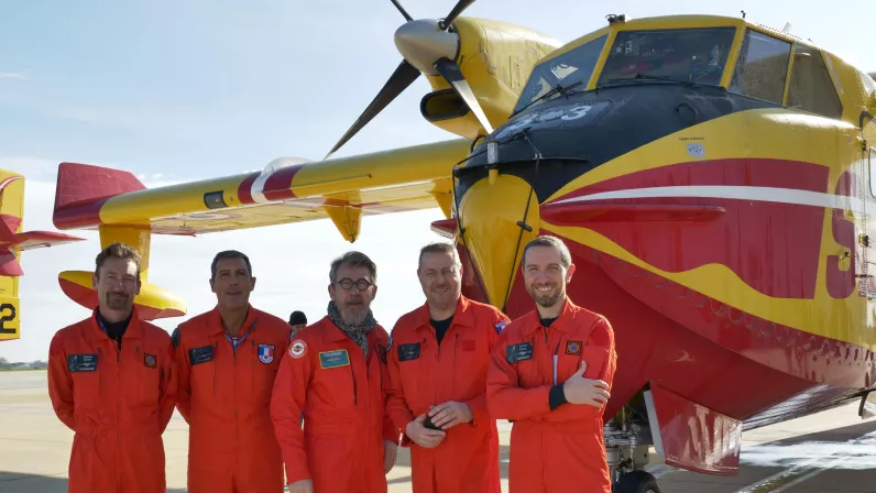 LE MONDE DE JAMY « SECHERESSE INCENDIES, LES SUPER-POUVOIRS DE NOS FORETS» ©Elephant Doc/France.tv Studio