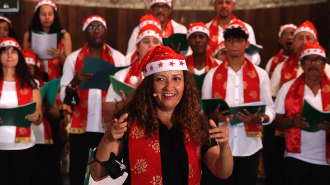 LA REUNION EN PLEIN CHOEUR