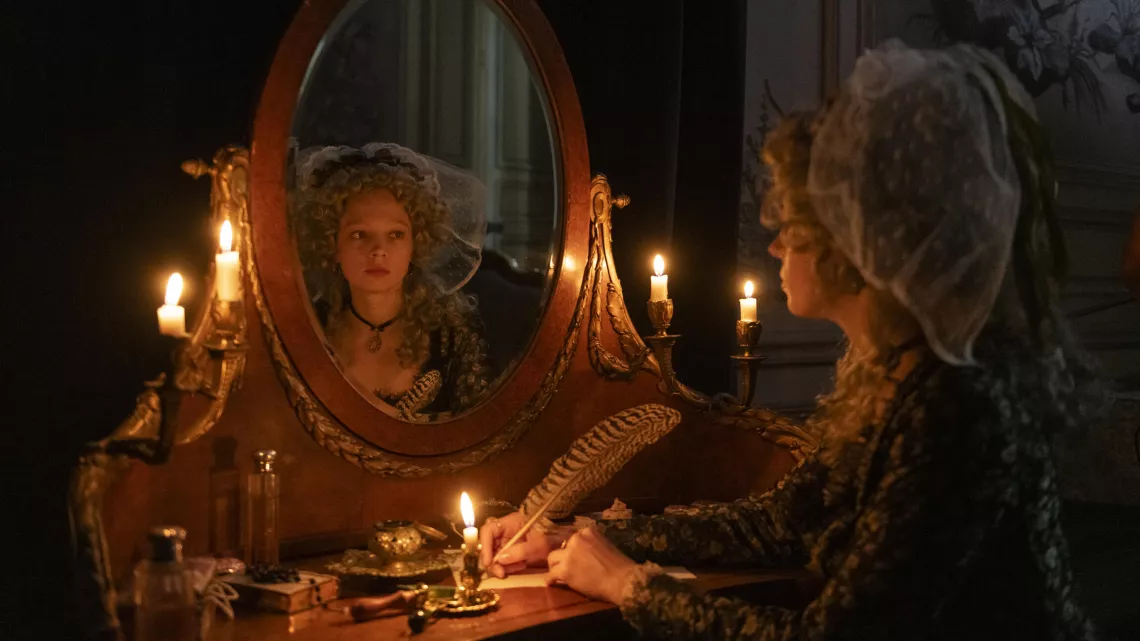 Marina Delmonde dans le rôle de Marie-Antoinette