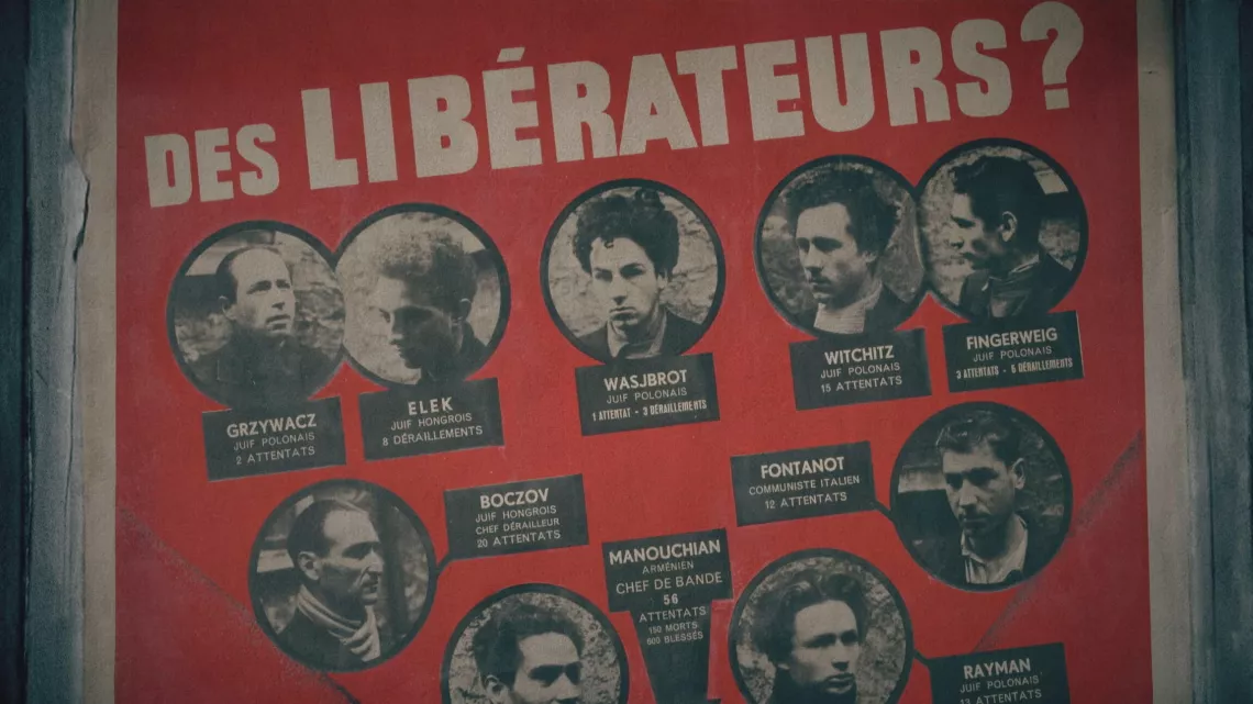 Affiche rouge