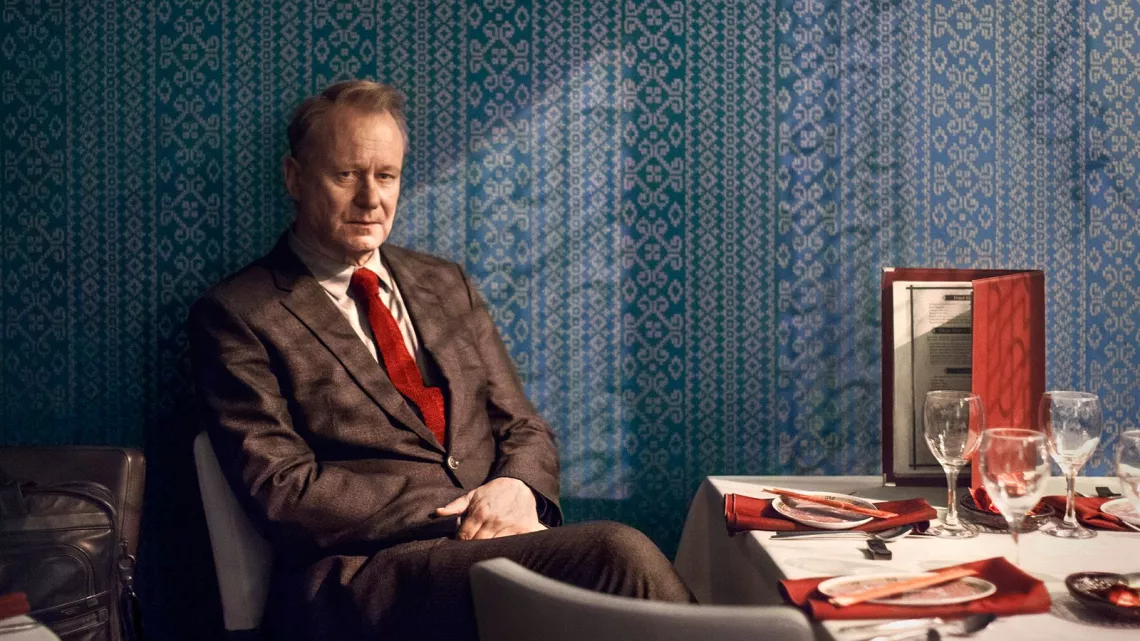 Copyright BBC / Kudos / Nick Briggs Stars Stellan Skarsgård Serie River 
