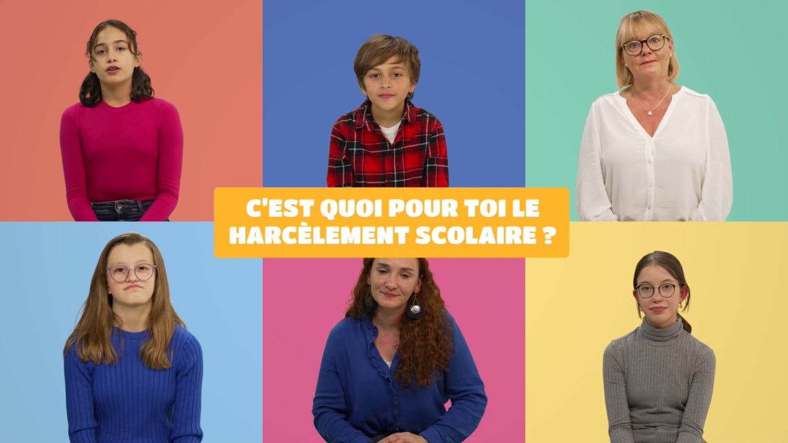 Mini-série "Le harcèlement, on en parle ?" et l'émission spéciale Okoo