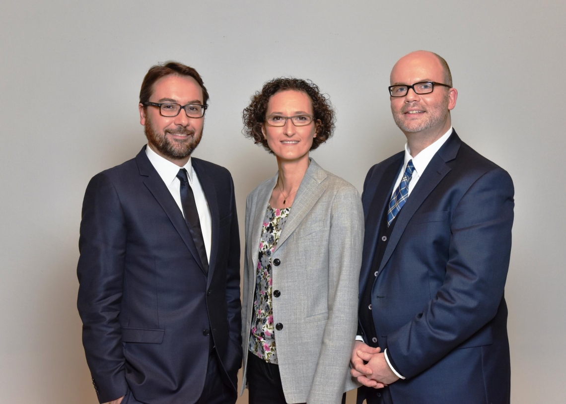 Géraldine Dreyer, Vincent Thollet et Mathieu Morel / FTV