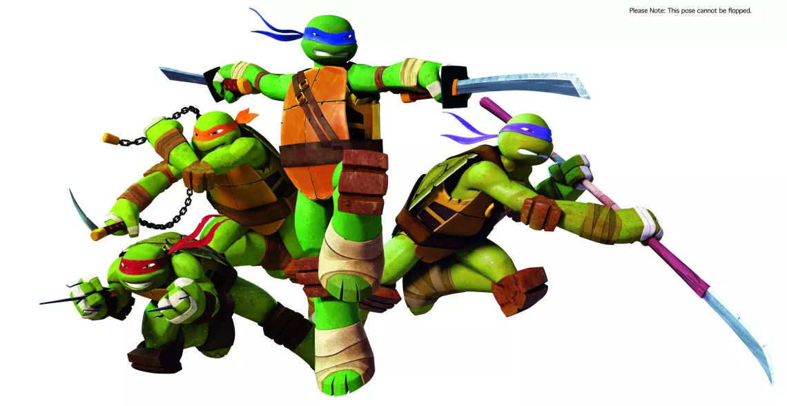 © 2012 Viacom International Inc. All Rights Reserved. Nickelodeon, Teenage Mutant Ninja Turtles and all related titles, logos, and characters are trademarks of Viacom International Inc. TORTUES NINJA