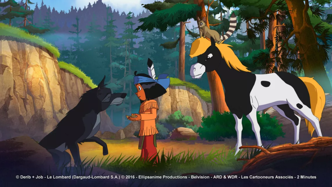 © 2016 - Ellipsanime Productions / Belvision / ARD & WDR / Les Cartooneurs Associés / 2 Minutes YAKARI