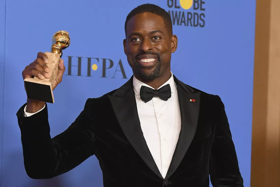 Sterling K. Brown - 75th Annual Golden Globe Awards - Press Room