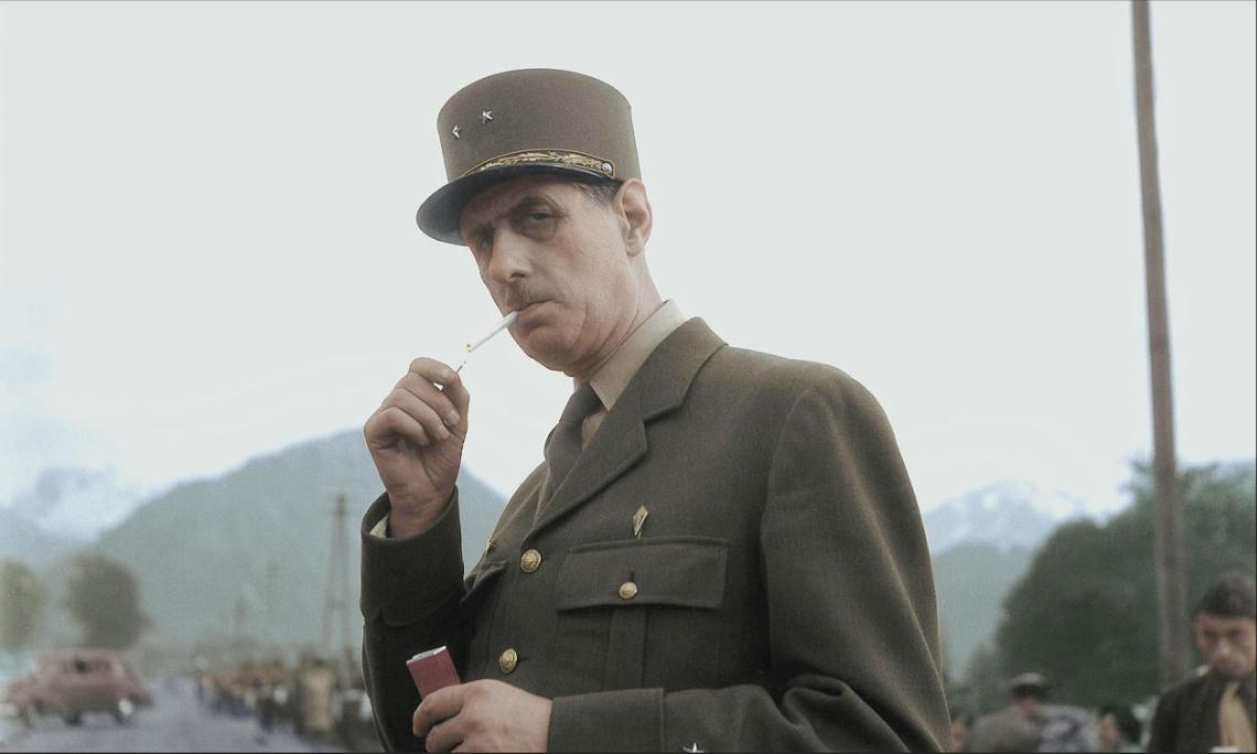 De Gaulle en Autriche