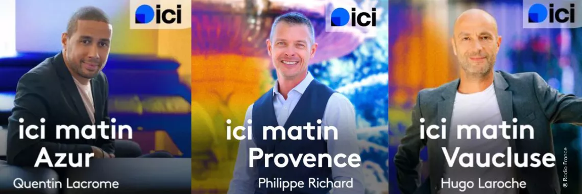 Les présentateurs de Ici matin en PACA Présentateurs