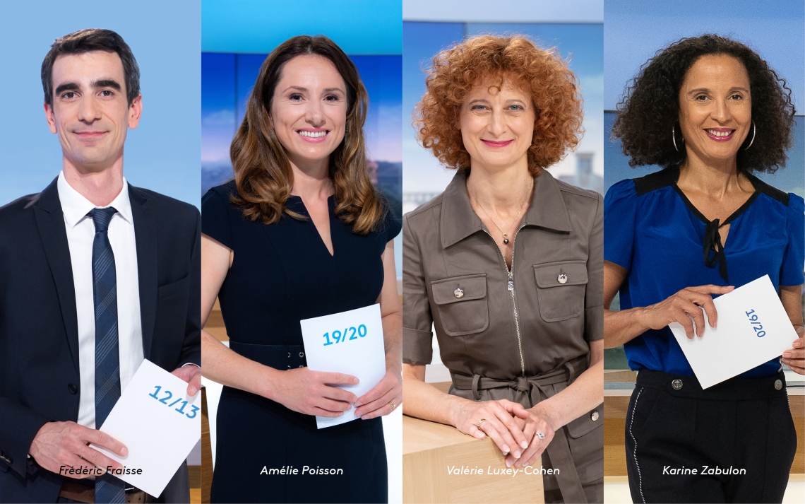 Présentateurs JT France 3 Occitanie 2022