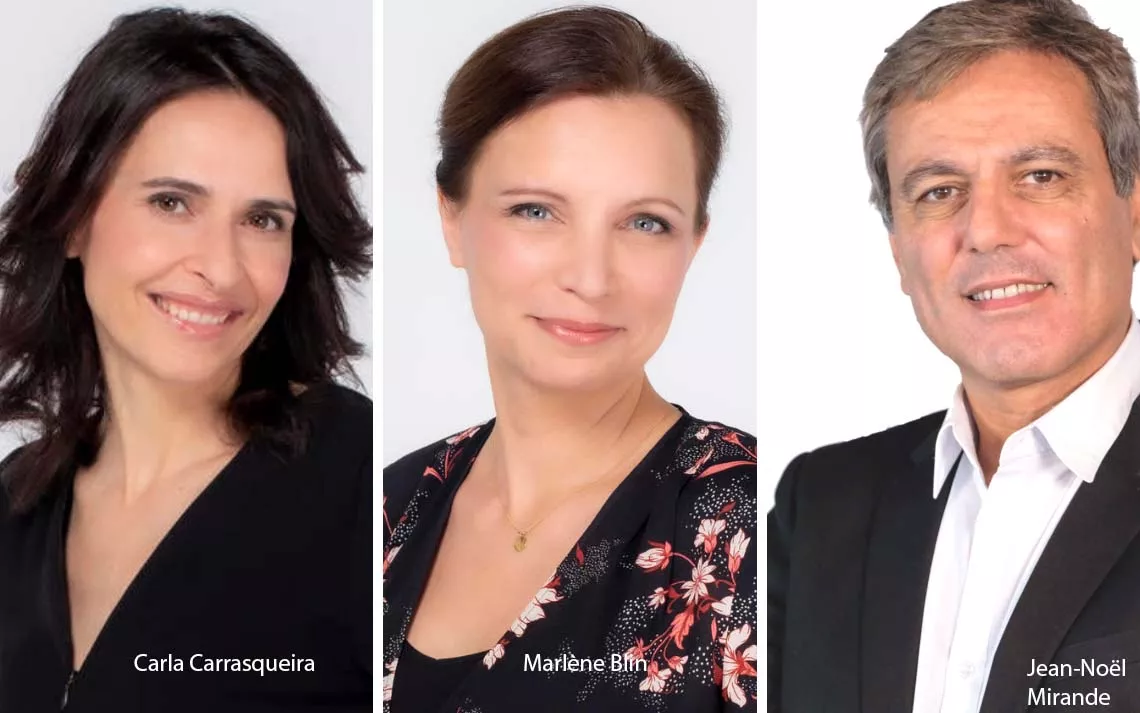 Carla Carrasqueira - Marlène Blin - Jean-Noël Mirand