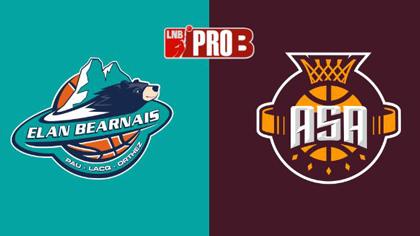 Logos des club de basket Elan béarnais et ASA © Elan béarnais et ASA