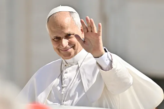 Le Pape Léon XIV - © Filippo MONTEFORTE - AFP