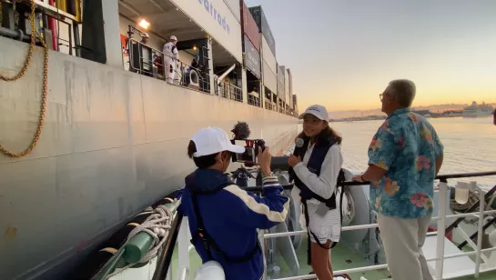 Cargos port Papeete Kid Reporters - saison 2