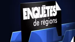 Anne-Sophie Mandrou et Fabrice Goll logo Enquêtes de Régions