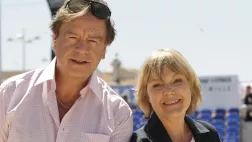 Daniel Lauclair et Marie-Laure Augry © Marie-Laurence Harot - France 3 Daniel Lauclair et Marie-Laure Augry
