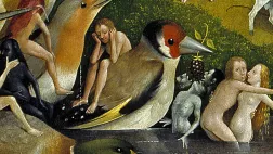Le Jardin des délices, v.1500 (détail) © Bridgeman Images JERÔME BOSCH, LE DIABLE AUX AILES D'ANGE