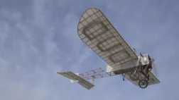 Une réplique du Blériot XI. © 2P2L CONQUERIR LE CIEL