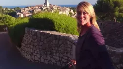 Nathalie Simon à St-Paul-de-Vence Nathalie Simon à St-Paul-de-Vence