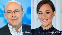 Henri Migout et Nathalie Layani Henri Migout et Nathalie Layani