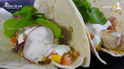 TACOS DE POISSON ET LEGUMES TACOS DE POISSON ET LEGUMES