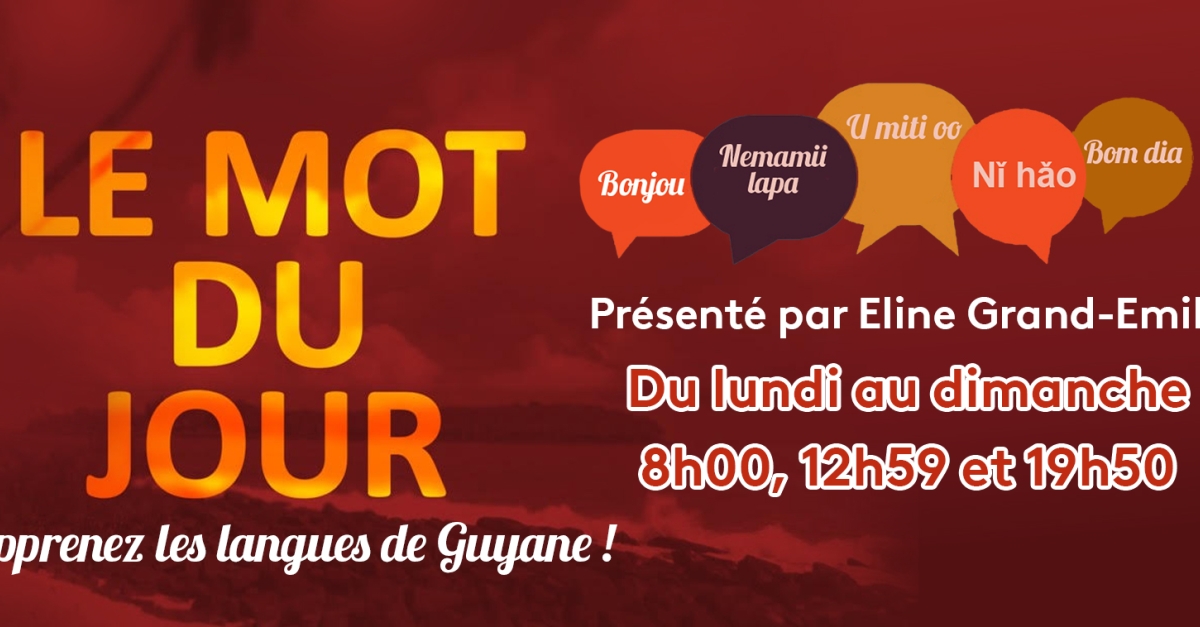 Le mot du jour Le mot du jour