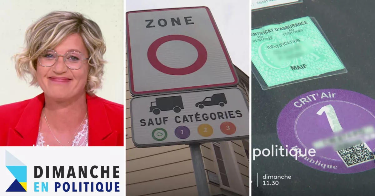 Dimanche en politique La Zone à Faible Emission | FranceTvPro.fr