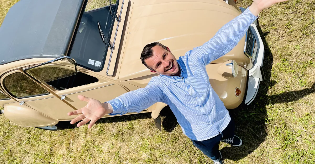 En vadrouille, au coeur de l'embouteillage de la Nationale 7 ...