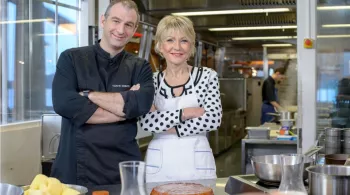 Yoann Conte et Odile Mattei
