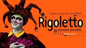 Affiche de la Rigoletto de la Fabrique Opéra