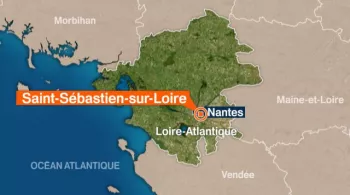 Carte Saint-Sébastien-sur-Loire