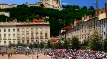 Affiche du tournoi de boules lyonnaises de la pentecote