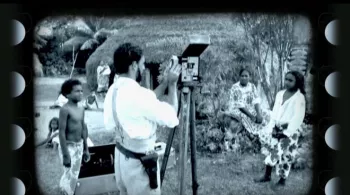 Reconstitution d'un village à Lifou