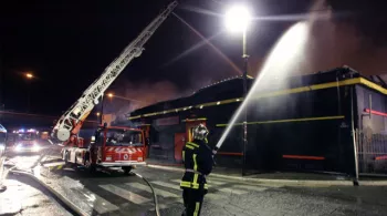 La Voix est Libre au feu les pompiers - © Gérard Julien - AFP