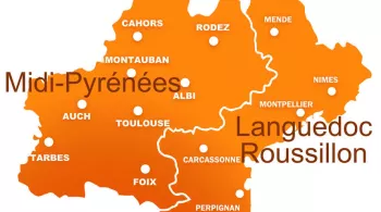 Grande Région Languedoc-Roussillon Midi-Pyrénées