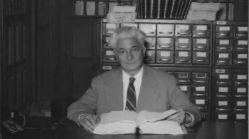 Fernand Braudel 1959 - Archives Simancas
