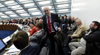 Claude Léonard, Président du Conseil Départemental de la Meuse - © MAX PPP