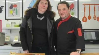 Romain Deplaine et Jessica Schweitzer, ça roule en cuisine !